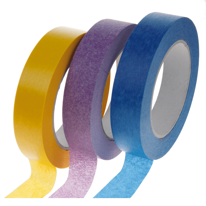 Maskingtape gekleurd