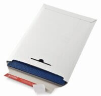 Massief kartonnen envelop wit 160x175x-30mm - CP012.00