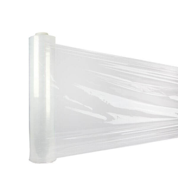 Handwikkelfolie Transparant 18micron - 50cm - 270meter - Afbeelding 2