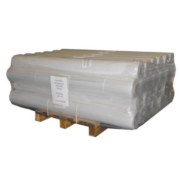 Topvellen Transparant 25micron - 150 x 180cm 300st. per rol - Afbeelding 6