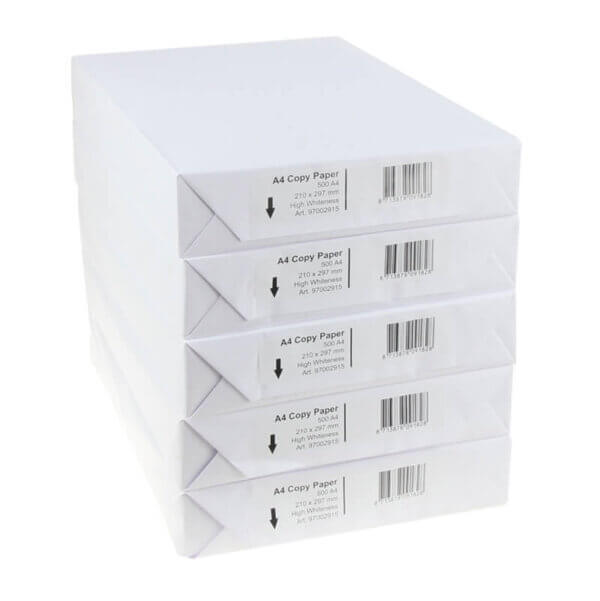 Printerpapier Wit A4 80gr/m2 - 500 vel - Afbeelding 2