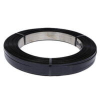 Staalband A.W. zwart - 16mm