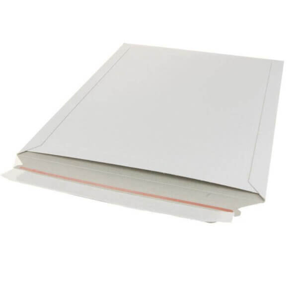 Kartonnen enveloppen wit, met plakstrip - 262 x 371 mm - 100 stuks - Afbeelding 4