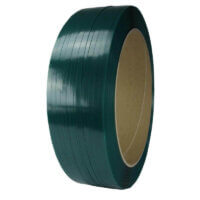 PET omsnoeringsband 15,5 x 0,70mm - 1.750mtr - Kern ø406mm - groen