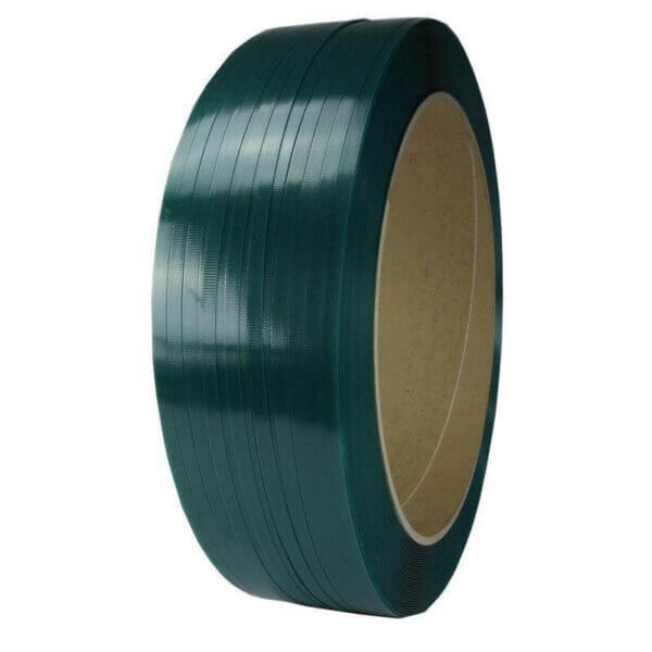 PET omsnoeringsband 15,5 x 0,70mm - 1.750mtr - Kern ø406mm - groen