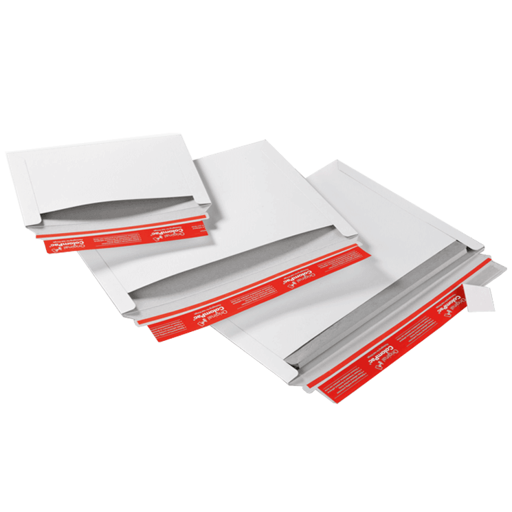 Massief kartonnen envelop wit (sluiting lange zijde) – CP 017