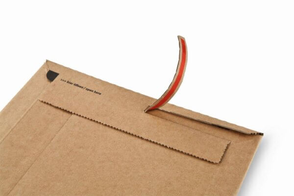 Golfkartonnen envelop 185x270x-50mm - CP010-02 - Afbeelding 3